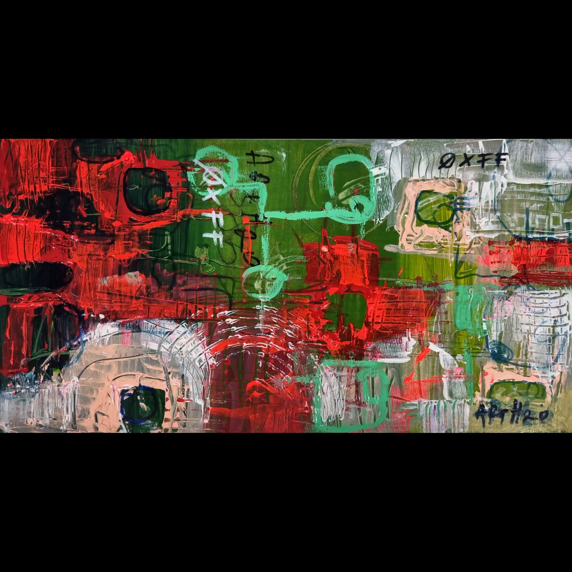 Dynamic Journey through Abstract Vibrance