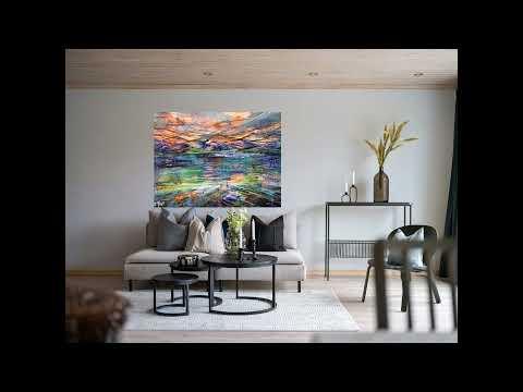 Journey Through My Abstract Landscapes: 2024 & 2025 #artworkshowcase #abstractart #abstractpainting