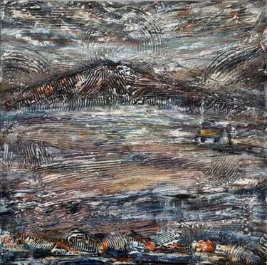 Croagh Patrick's Elemental Spirit, Acrylic, 2023, 60.00 × 60.00 cm