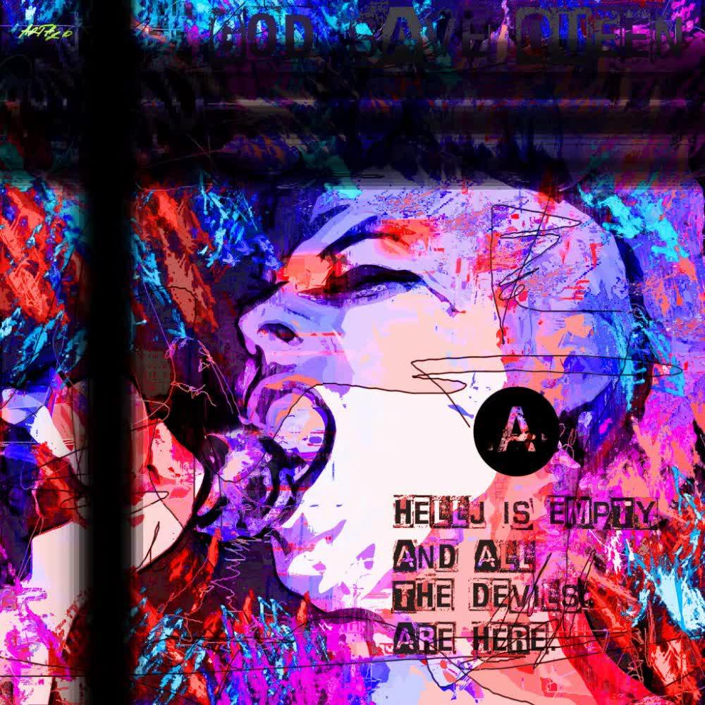 Vibrant Punk Aesthetic Explored Through Digital Art