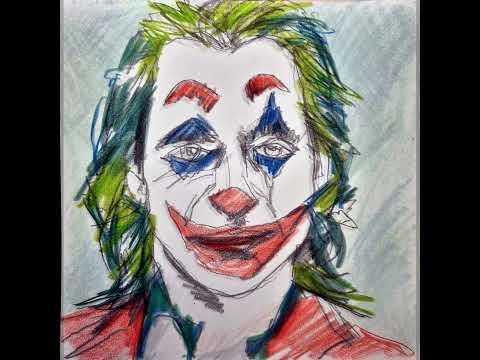 5-Minute Sketches of a Legendary Figure #joker #drawing #drawingeasy #easydrawing #jokershorts #art