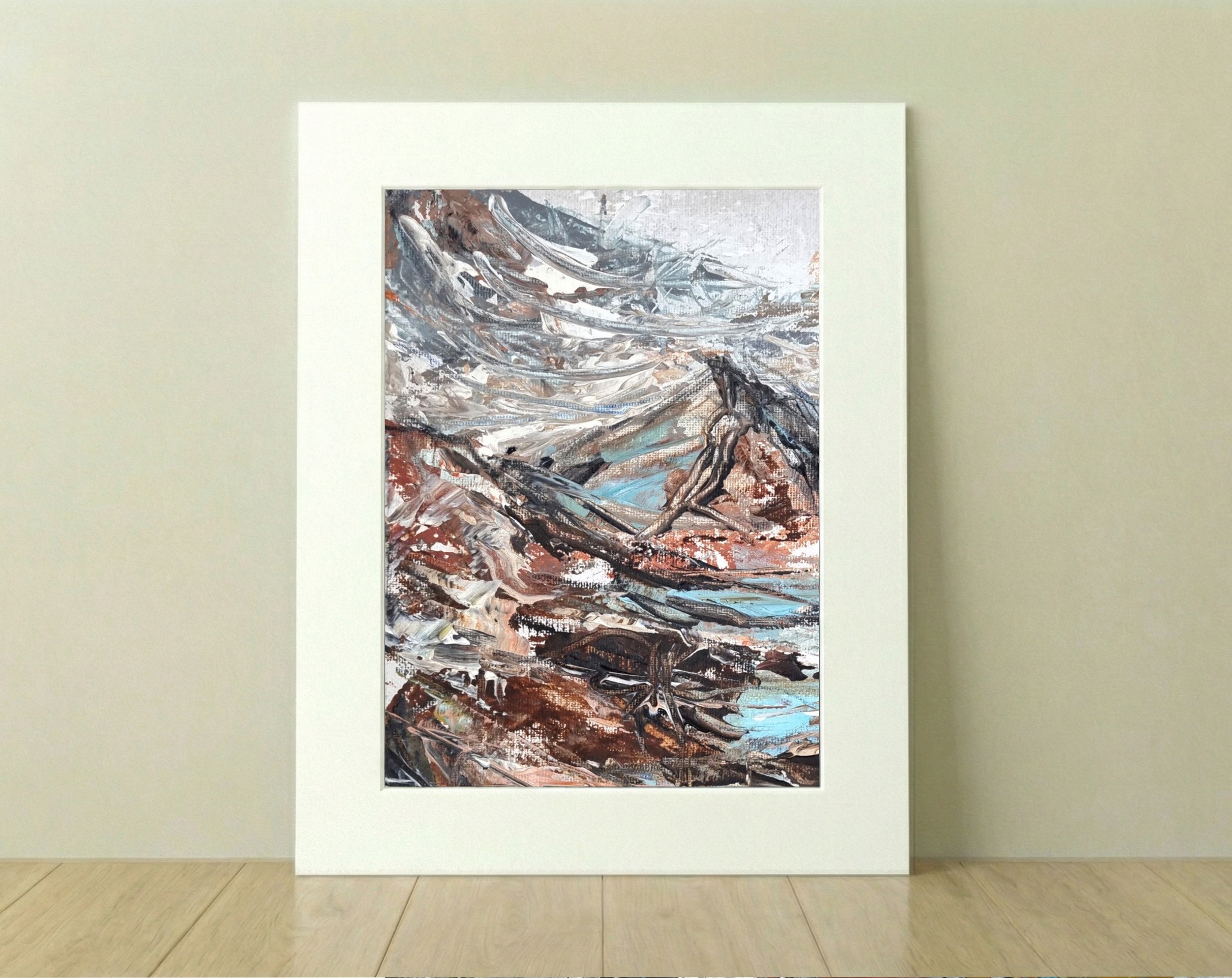Mountain Majesty Near Murrisk — art on the wall, room interior preview 1