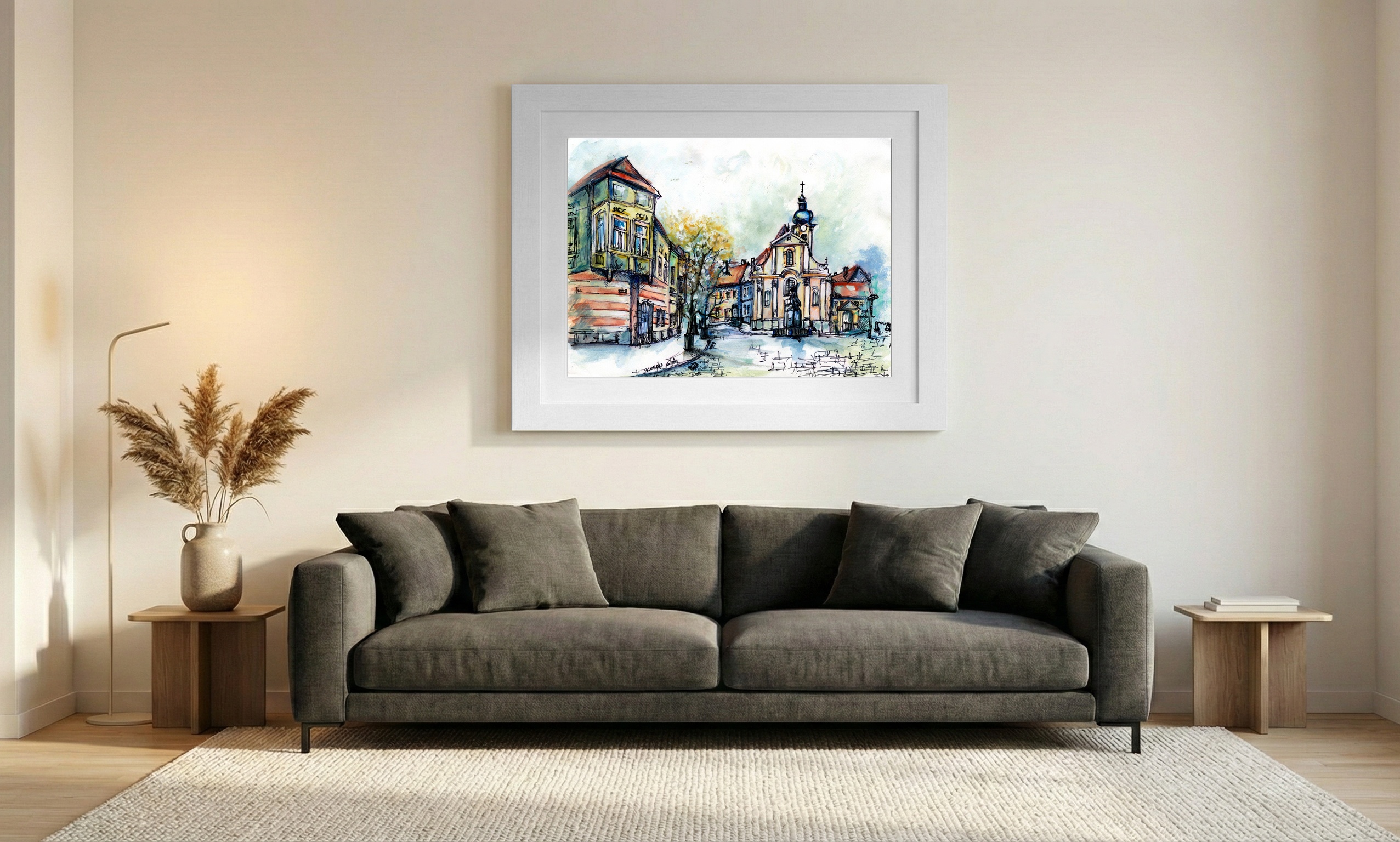 Baroque Charm of Győr — art on the wall, room interior preview 1