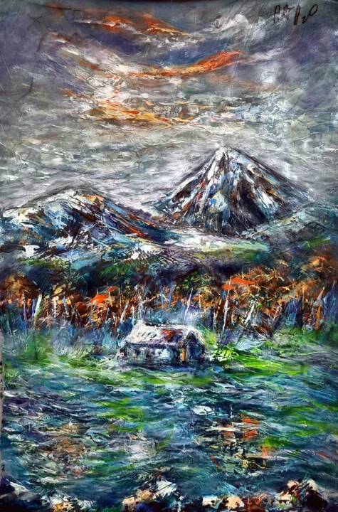 Click to view in high resolution Winter Landscape near Murrisk