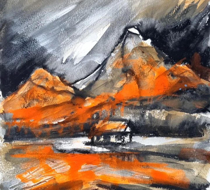 Click to view in high resolution Volcanic Orange Energy in Miniature