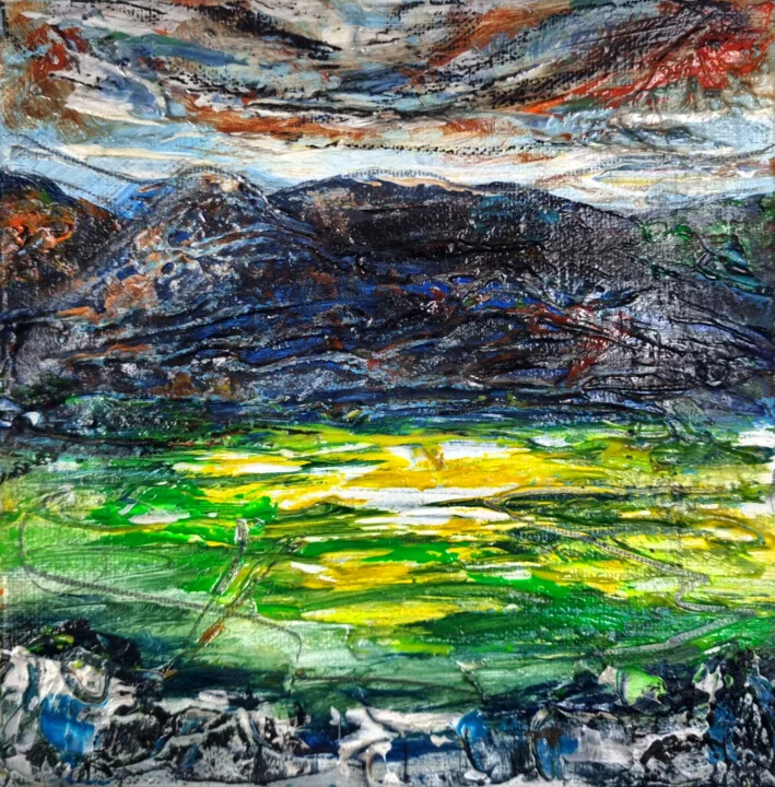 Click to view in high resolution Luminous Yellow-Green Valley