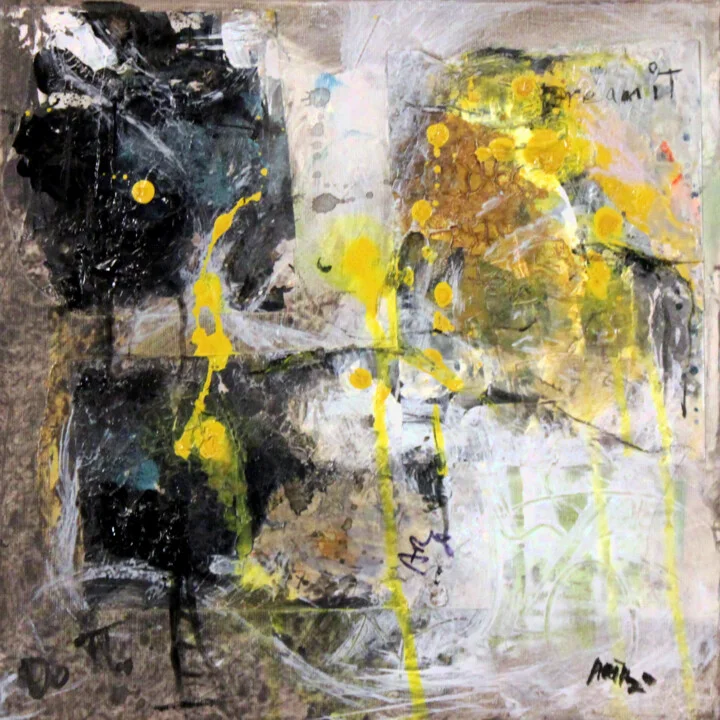 Click to view in high resolution Dynamic Black and White Abstract Genesis