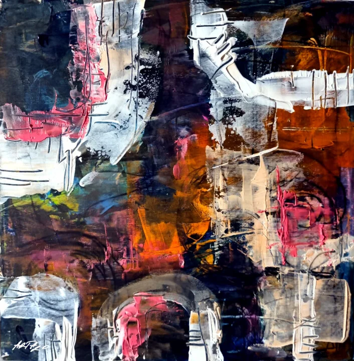 Click to view in high resolution Dramatic Deep Colors and Light in Night Flux