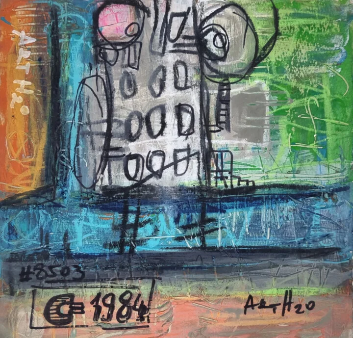 Click to view in high resolution Concrete Jungle Dreams in Abstract