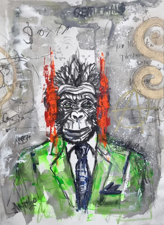 Click to view in high resolution Lime Green Chimp in Urban Decay