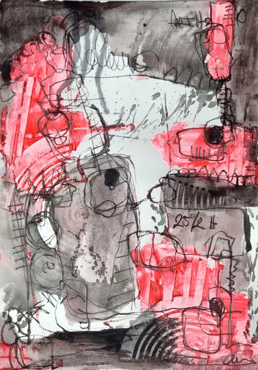 Click to view in high resolution Neon Pink and Crimson Urban Exploration