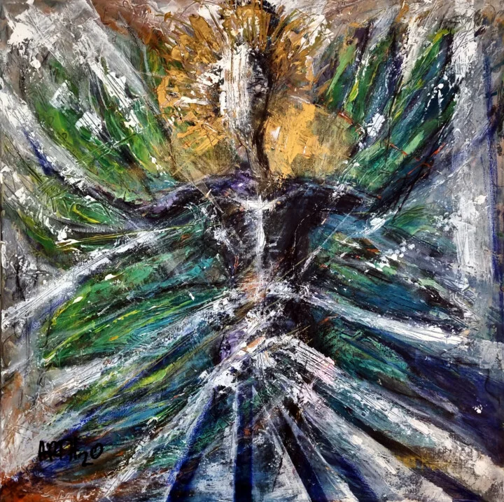 Click to view in high resolution Emerald and Gold Ascendant Spirit