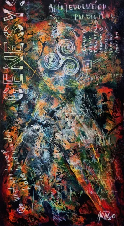 Click to view in high resolution Futuristic Urban Tech Art