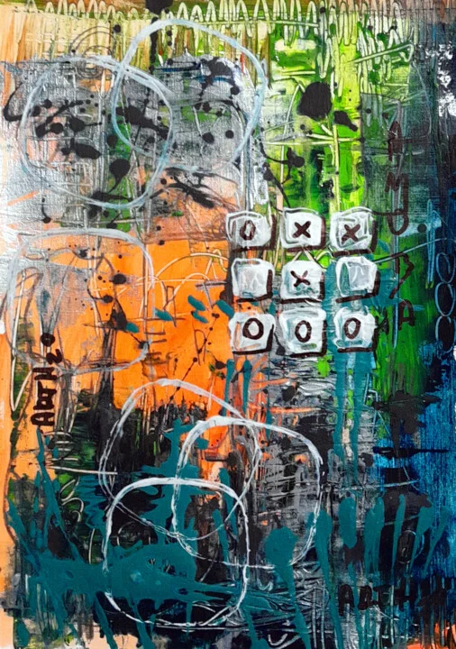 Click to view in high resolution Urban Energy in Black and Orange