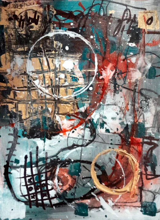 Click to view in high resolution Electric Green and Orange Glitch Art