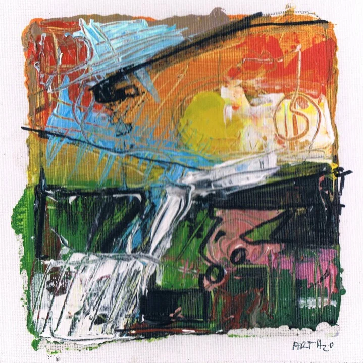 Click to view in high resolution Dynamic Green and Blue Landscape