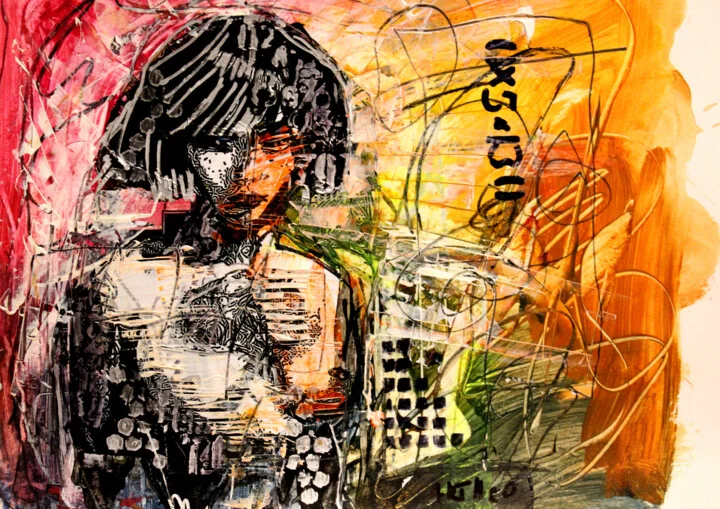 Click to view in high resolution Confrontational Yakuza Girl Portrait