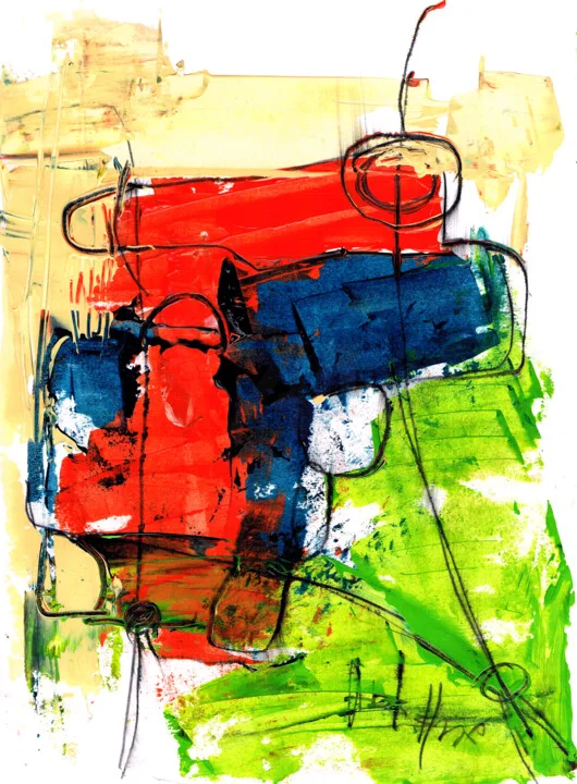 Click to view in high resolution Industrial Energy in Red, Blue, and Green