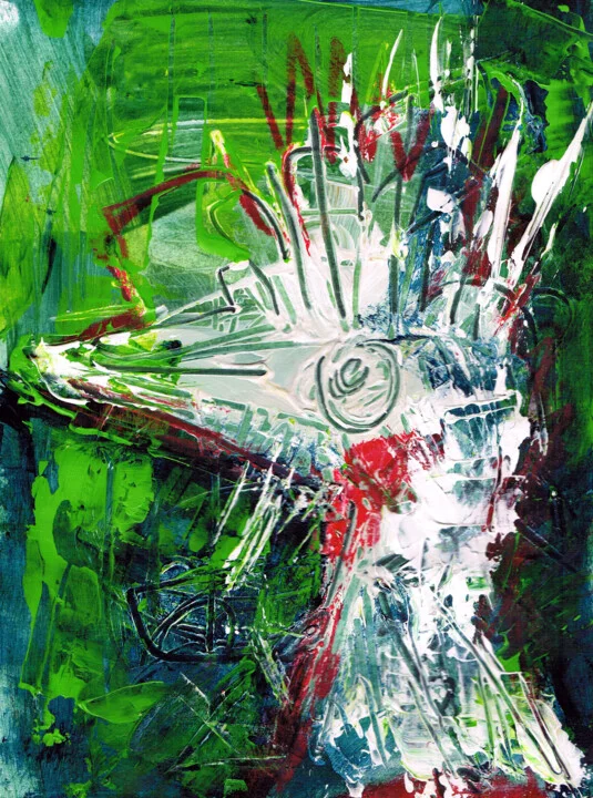 Click to view in high resolution Green and White Avian Energy