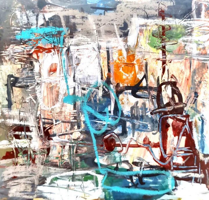 Click to view in high resolution Chaotic Harmony in Earthy Colors