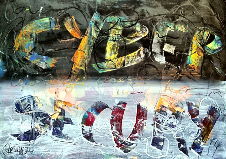 Click to view in high resolution Vivid Cyber Abstract Art