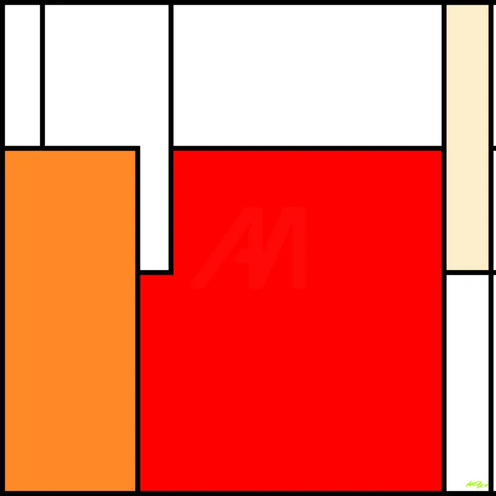 Click to view in high resolution Fiery Red and Orange Blocks