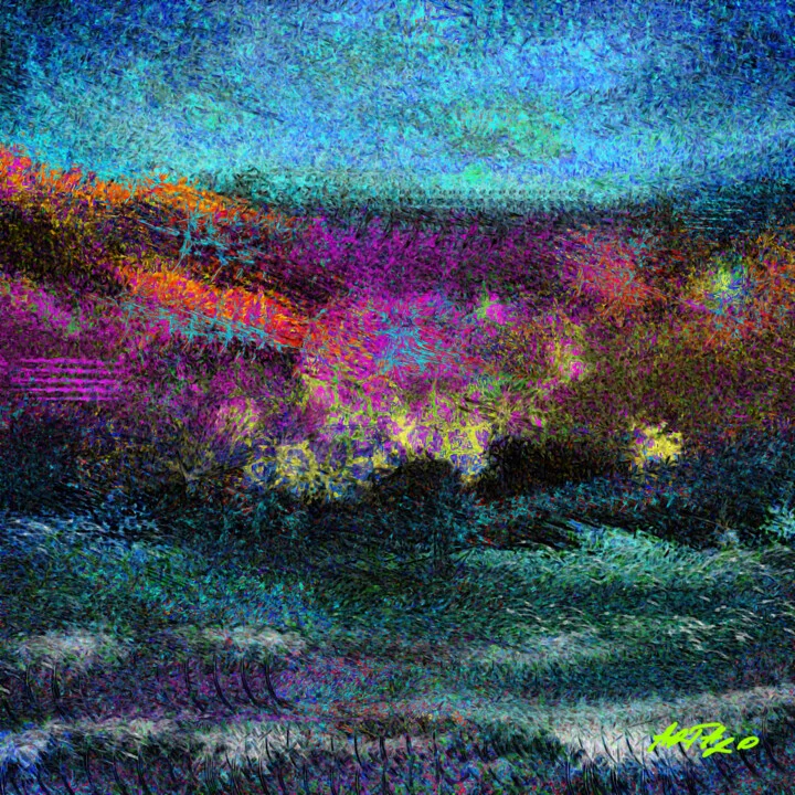 Click to view in high resolution Vivid Lilac Dreamscape