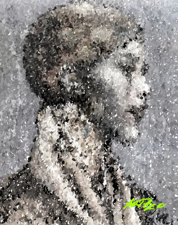 Click to view in high resolution Warm Sepia Profile Portrait