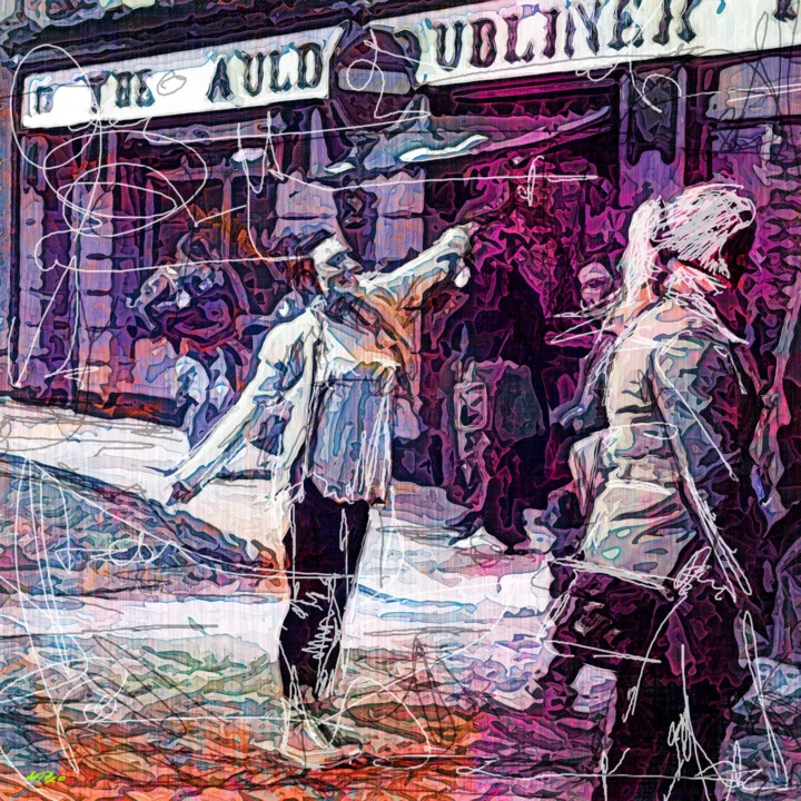 Click to view in high resolution Colorful Urban Life - Digital Art