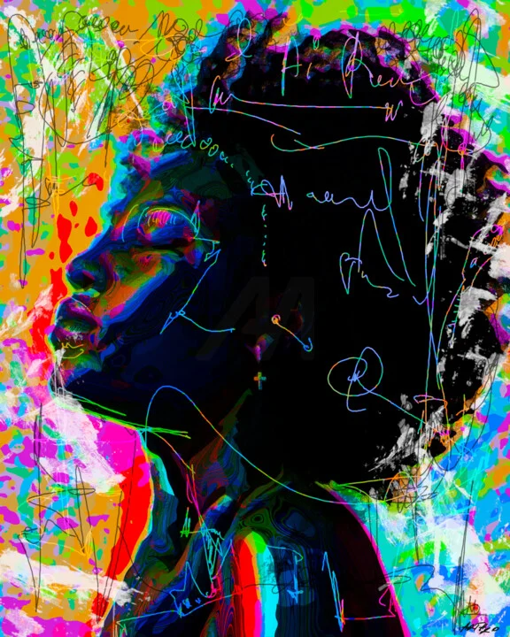 Click to view in high resolution Neon Purple and Pink Expression