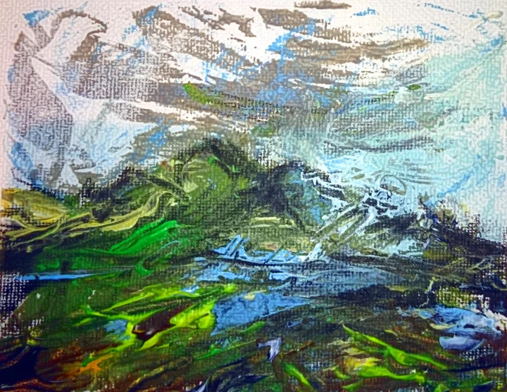 Click to view in high resolution Stormy Co Mayo Landscape Digital Artwork