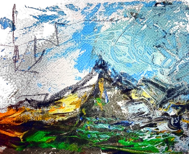 Click to view in high resolution Azure and Earthy Digital Landscape