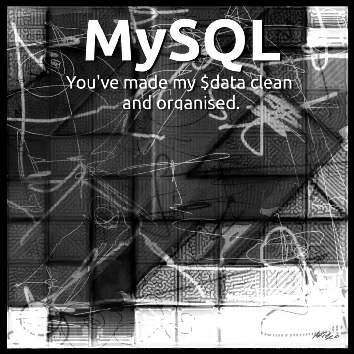 Click to view in high resolution Monochromatic Abstract Grid Design