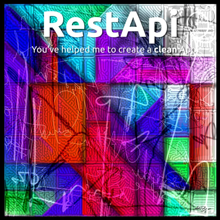 Click to view in high resolution Crimson and Turquoise Geometric Print