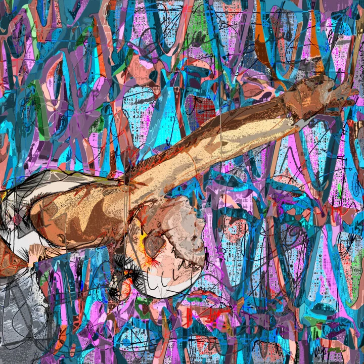 Click to view in high resolution Vibrant Abstract Digital Art