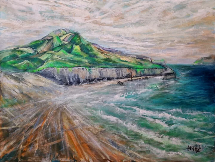 Click to view in high resolution Emerald Landscape Overlooking Carrowmore Beach