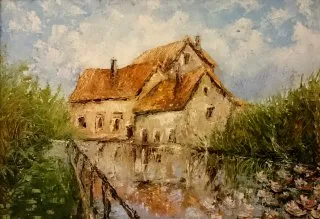 a painting of a house 
DSC_0159.webp Old Water Mill
