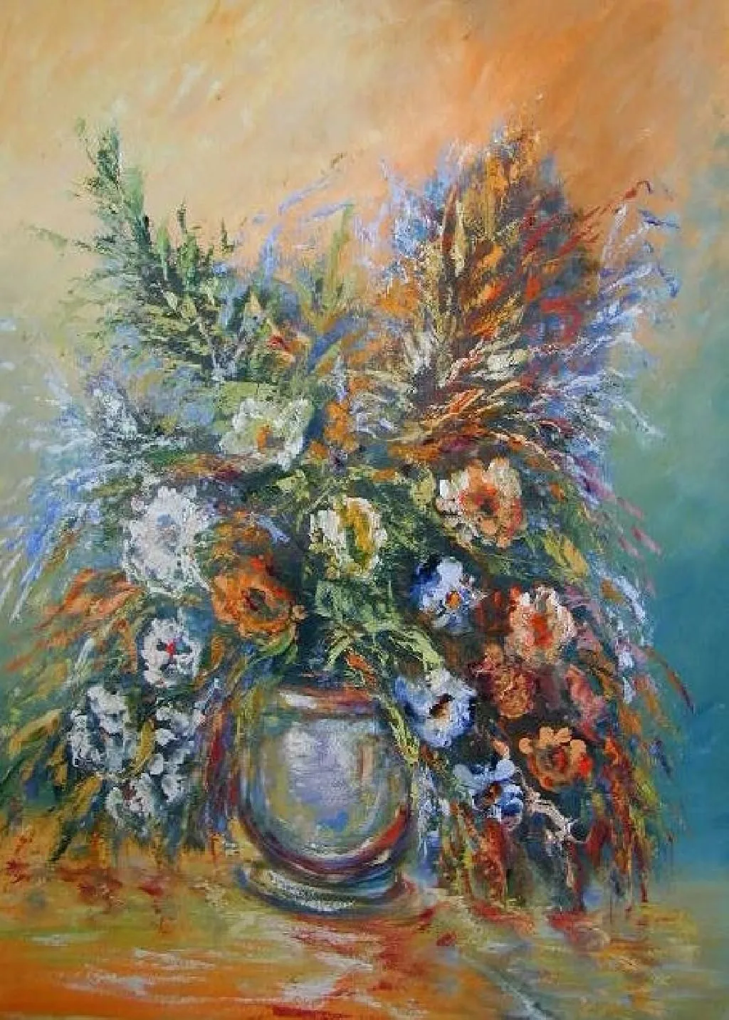 Floral paintings