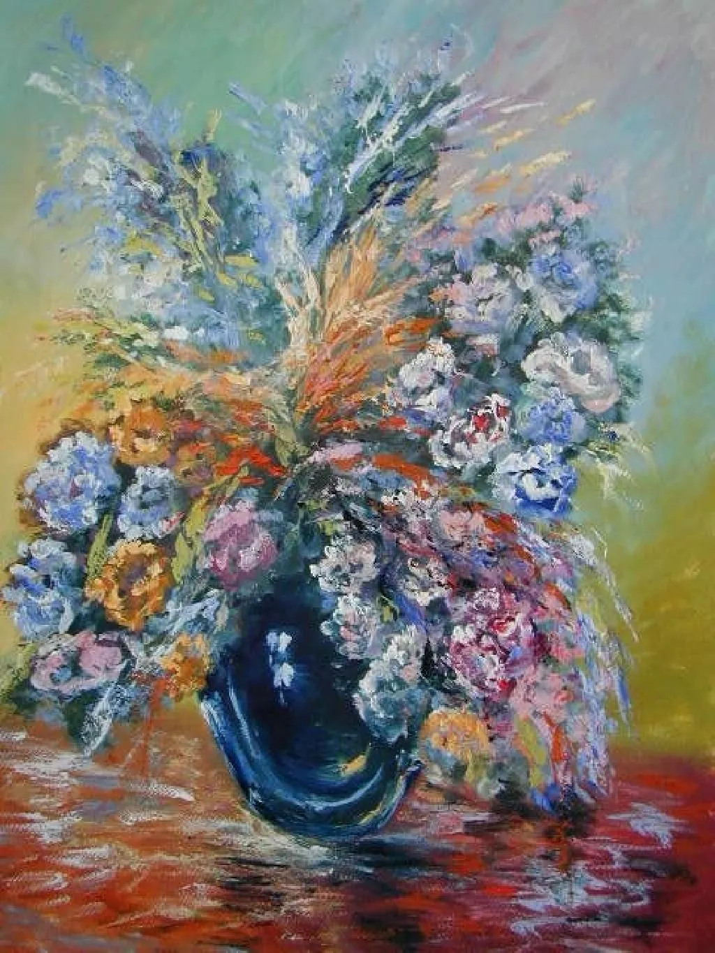 Floral paintings