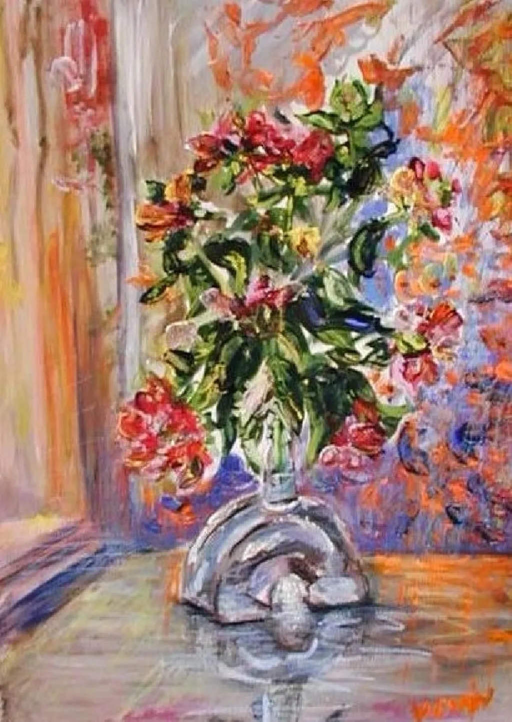 Floral paintings