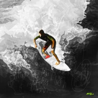 a person on a surfboard 
isai-ramos-NqnO-ECq5J8-unsplash20x20inch-bw.webp The Big BW Wave