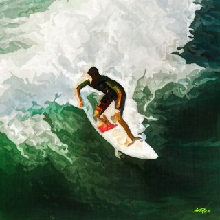 a person on a surfboard 
isai-ramos-NqnO-ECq5J8-unsplash20x20inch.jpg The Big Wave