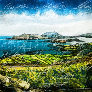 a landscape with a body of water and hills 
Valentia-Island-Feaghmaan-patch-work-3000px72dpi.jpg Valentia Island Ireland