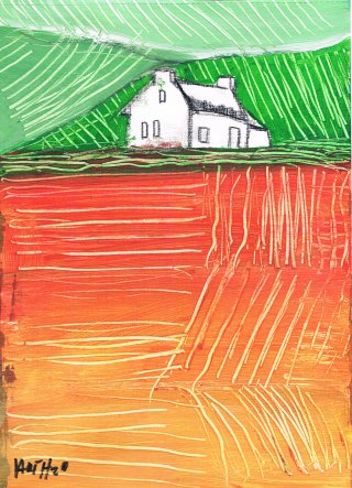 a house on a hill 
irish-house05.jpg Irish Houses minimal Art Series 05