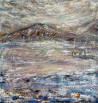 a painting of a landscape 
louisburgh-bunowen-river-and-sheeffry-hills-arth2o-2023.jpg Louisburgh Bunowen River and Shreeffry Hills
