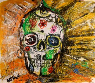 a painting of a skull 
arth2o-2023-canon-eos-550d-089-30x30cm-a.jpg Fiesta of the Rebellious Spirit