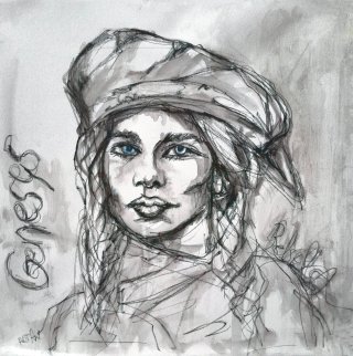 An intriguing representation of a unique character